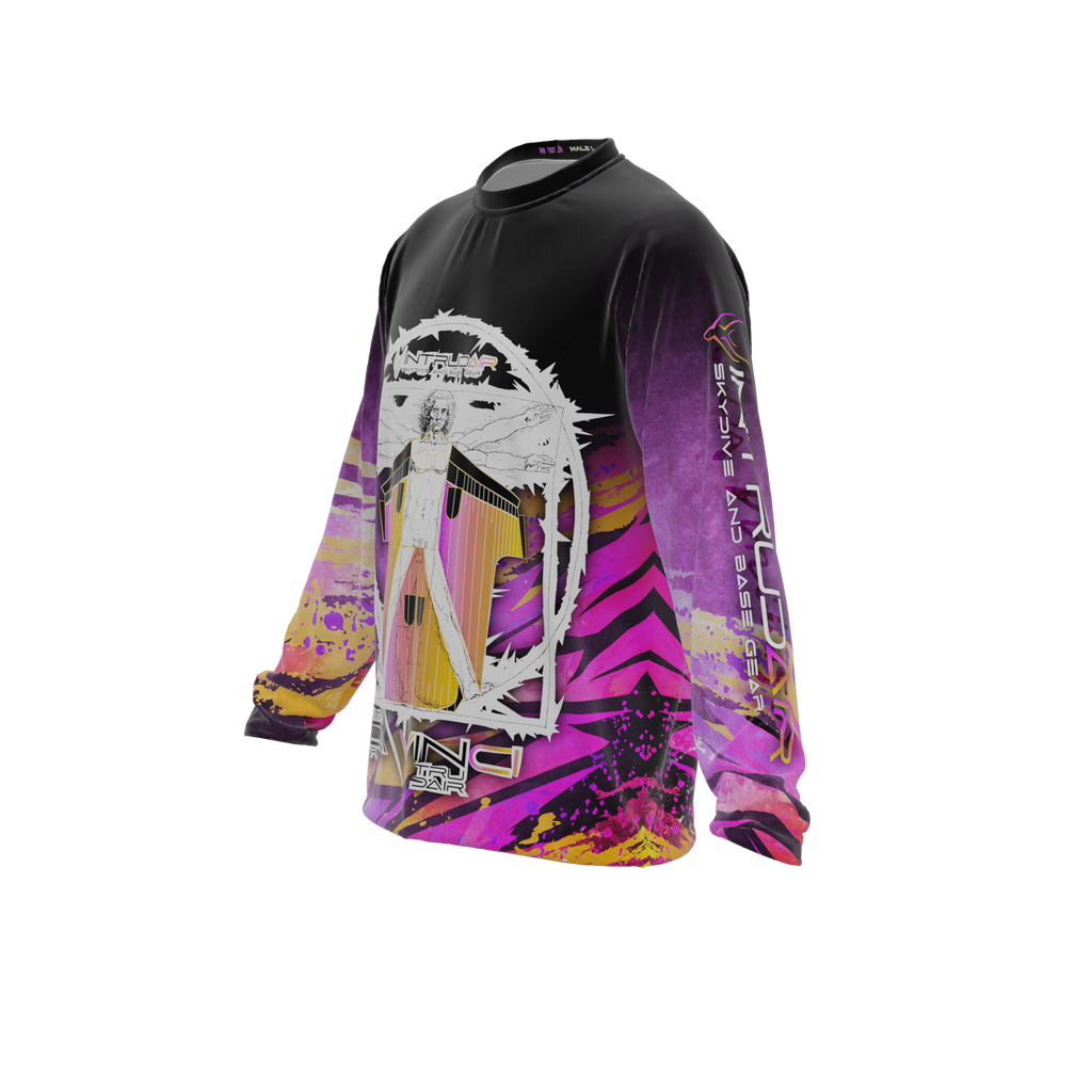 Intrudair® Jersey DaVinci (Pink/Orange) (Long) [Pre-Order]
