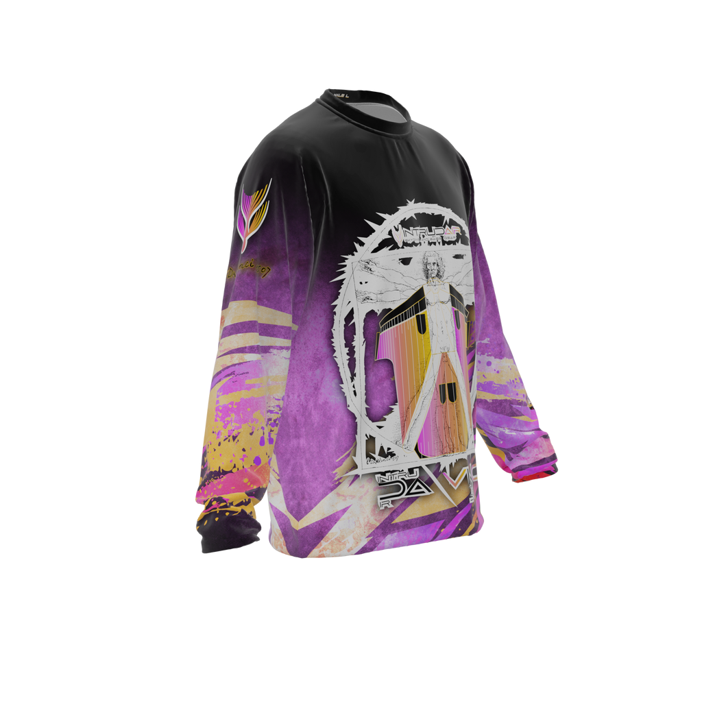Intrudair® Jersey DaVinci (Pink/Orange) (Long) [Pre-Order]