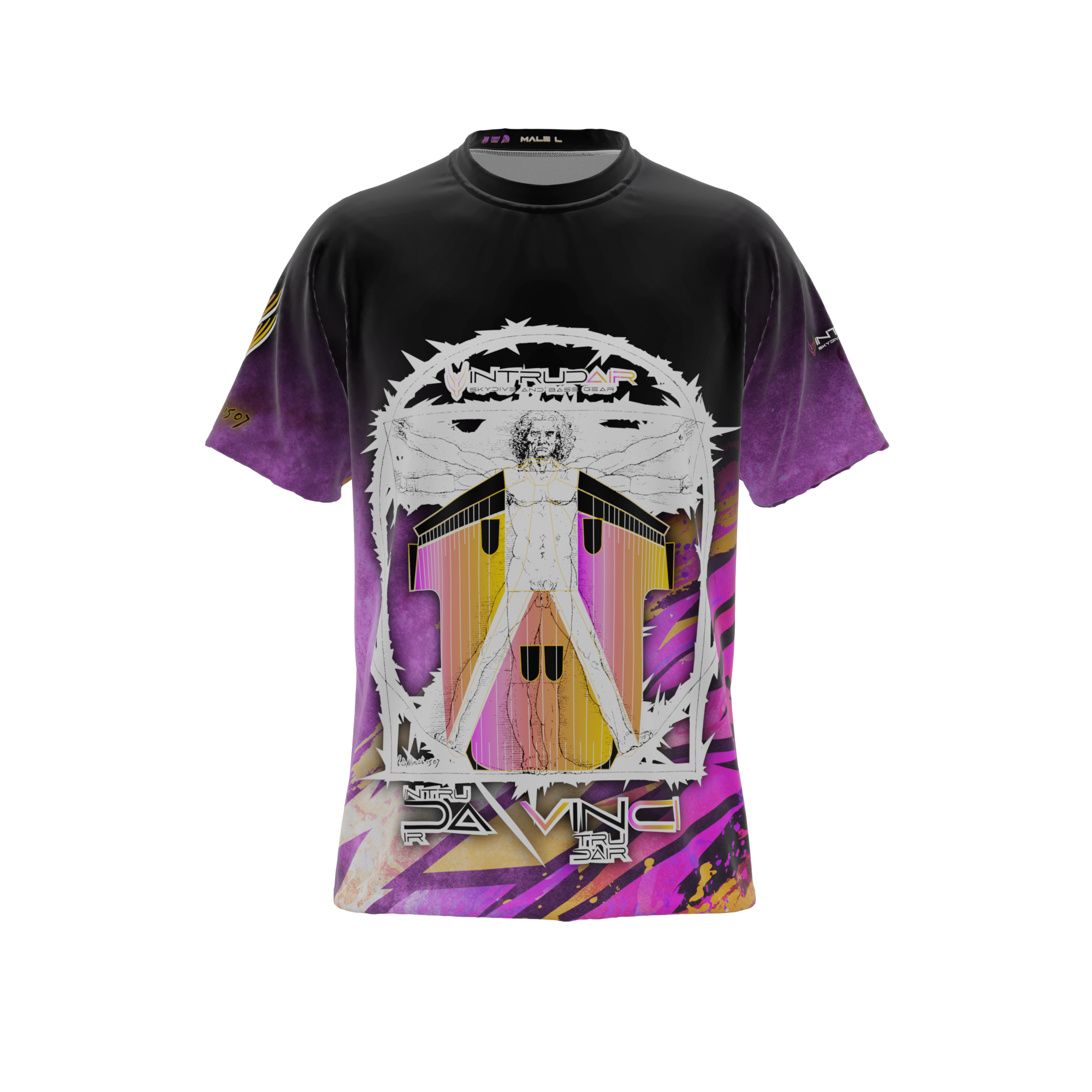 Intrudair® Jersey DaVinci (Pink/Orange) (Short) [Pre-Order]