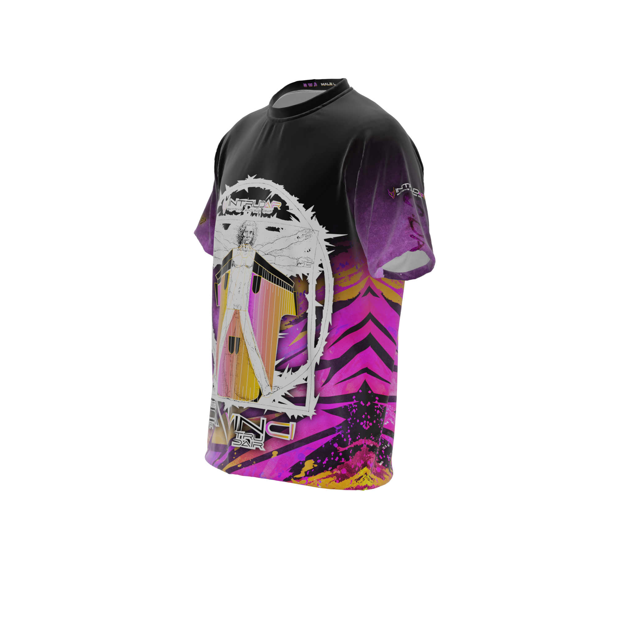 Intrudair® Jersey DaVinci (Pink/Orange) (Short) [Pre-Order]
