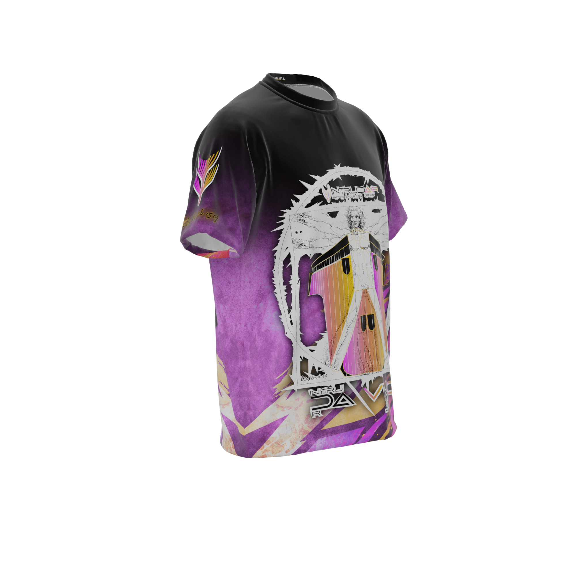 Intrudair® Jersey DaVinci (Pink/Orange) (Short) [Pre-Order]
