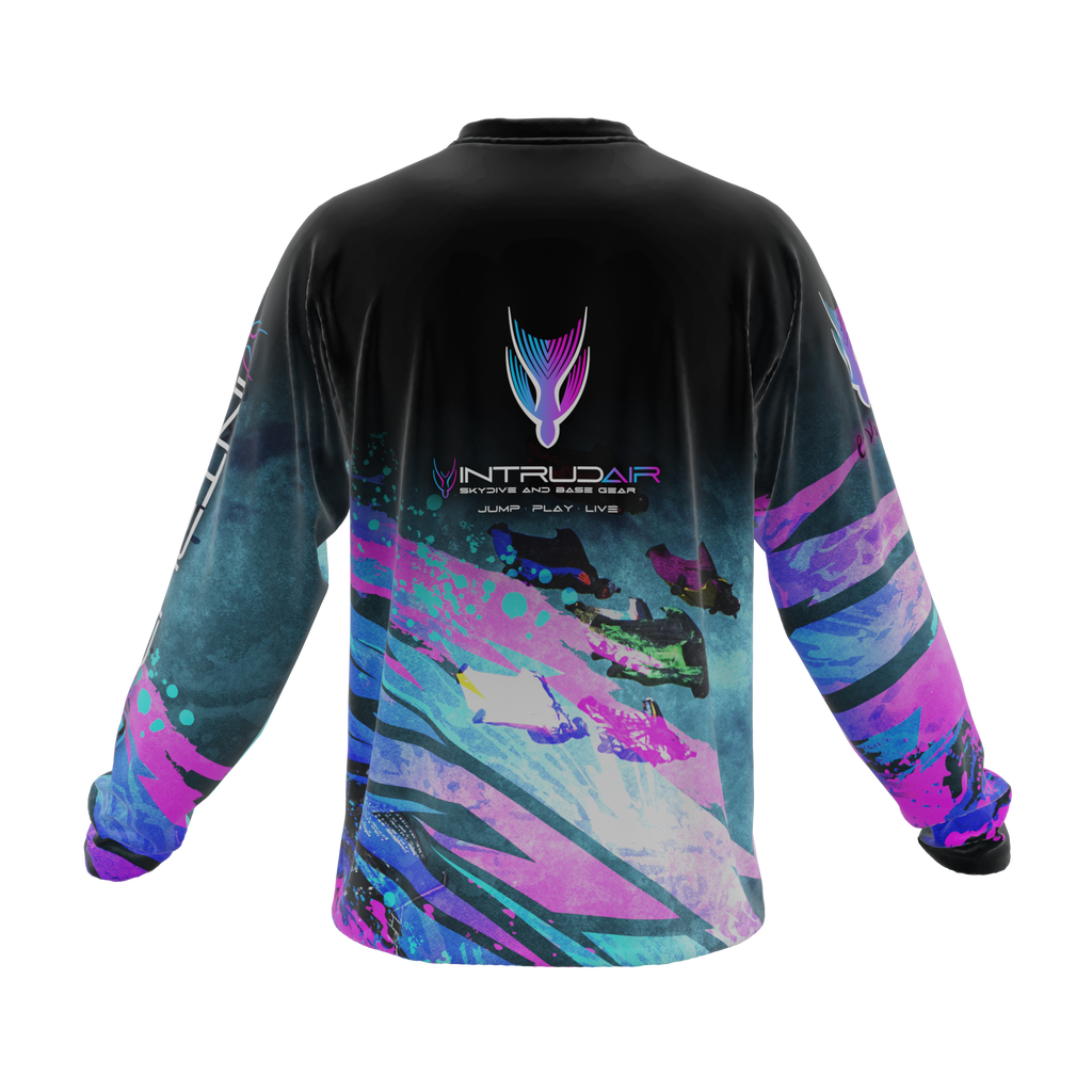 Intrudair® Jersey DaVinci (Blue/pink) (Long) [Pre-Order]