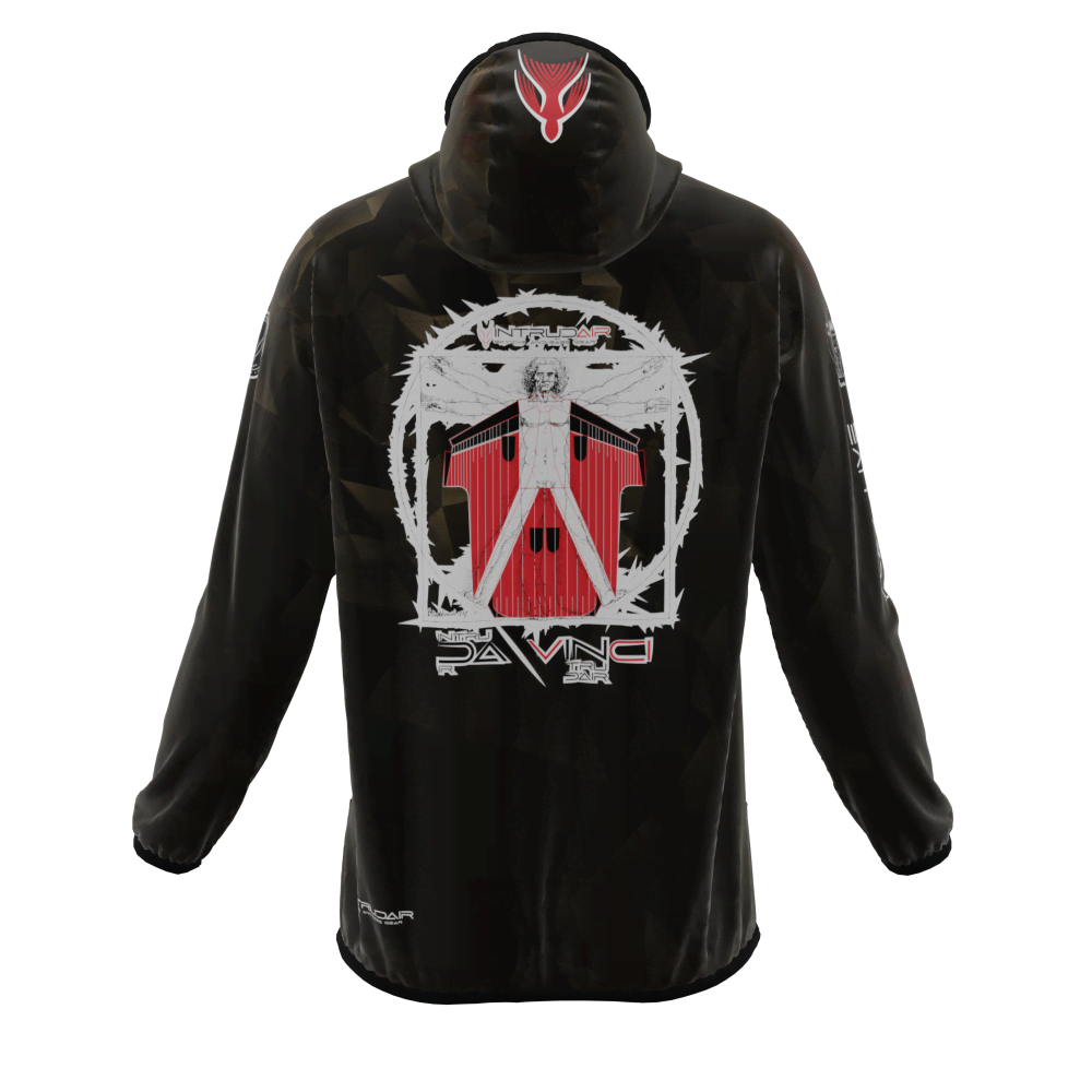 Intrudair® [Pre-Order] Davinci Printed Softshell Jacket [Hood]