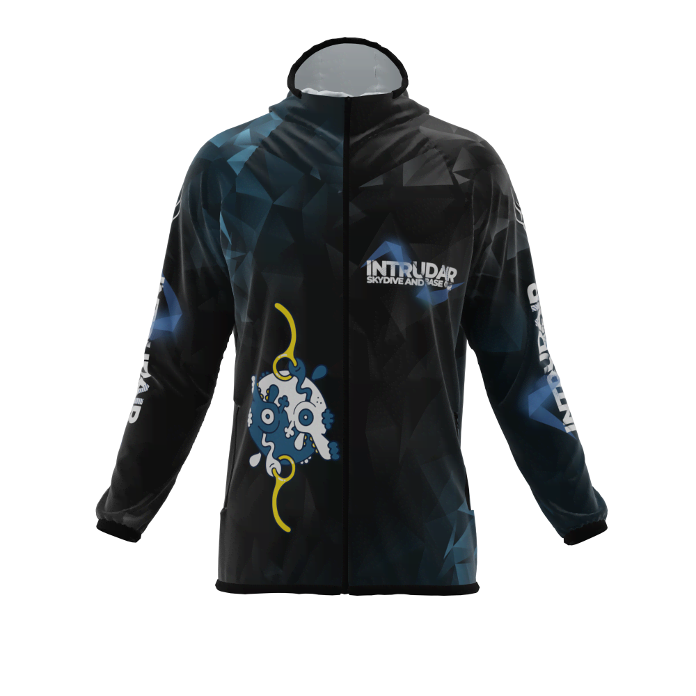 Intrudair® [Pre-Order] "Doggy" Printed Softshell Jacket [Hood]