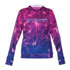 Intrudair® Printed Hoodie Woman [Purple/Pink]