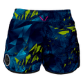 Intrudair Female Board Shorts (Green Prism)