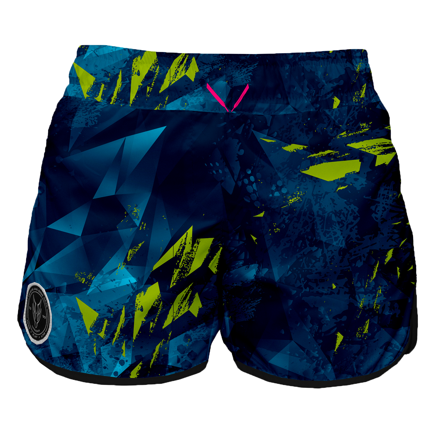 Intrudair Female Board Shorts (Green Prism)