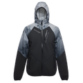 Unique Softshell Jacket Male [M] Black/Grey Shards Print
