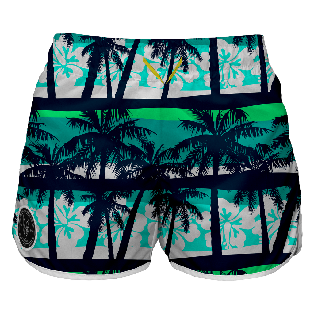Intrudair Female Board Shorts (Pacific Drift)