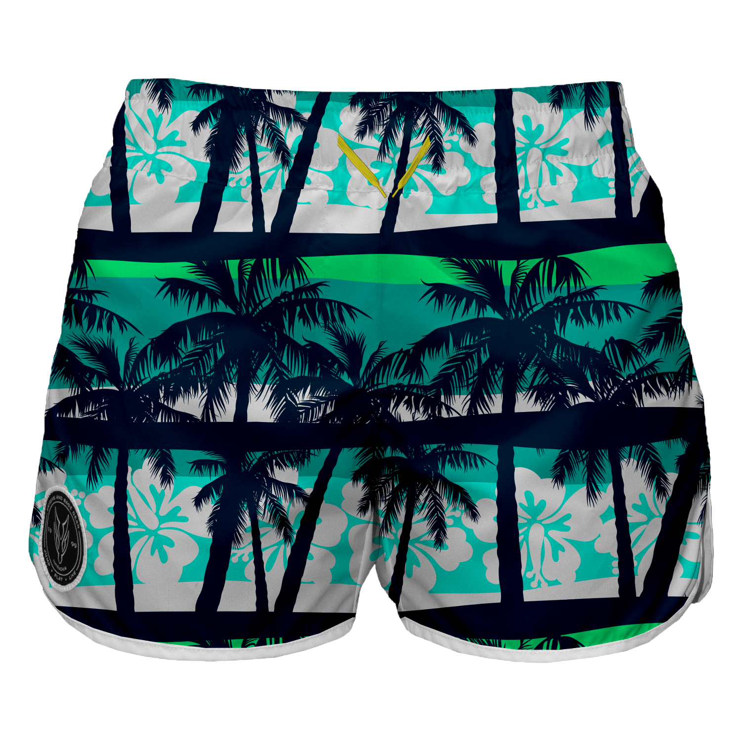Intrudair Female Board Shorts (Pacific Drift)