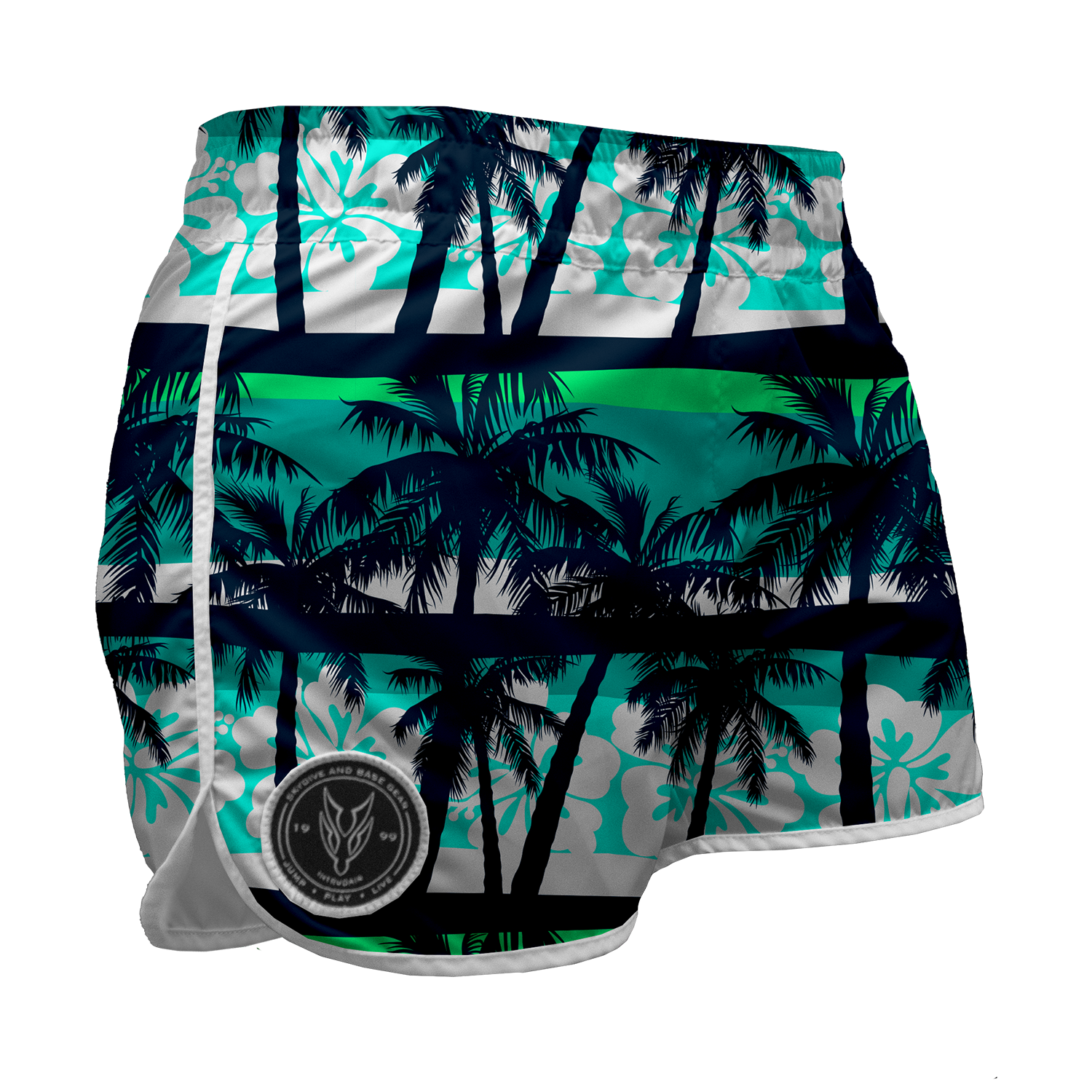 Intrudair Female Board Shorts (Pacific Drift)