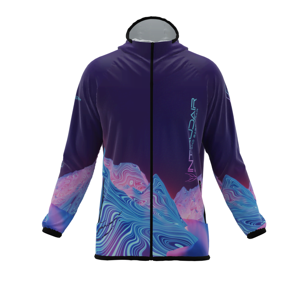Intrudair® [Pre-Order] "Hill" Printed Softshell Jacket [Hood]