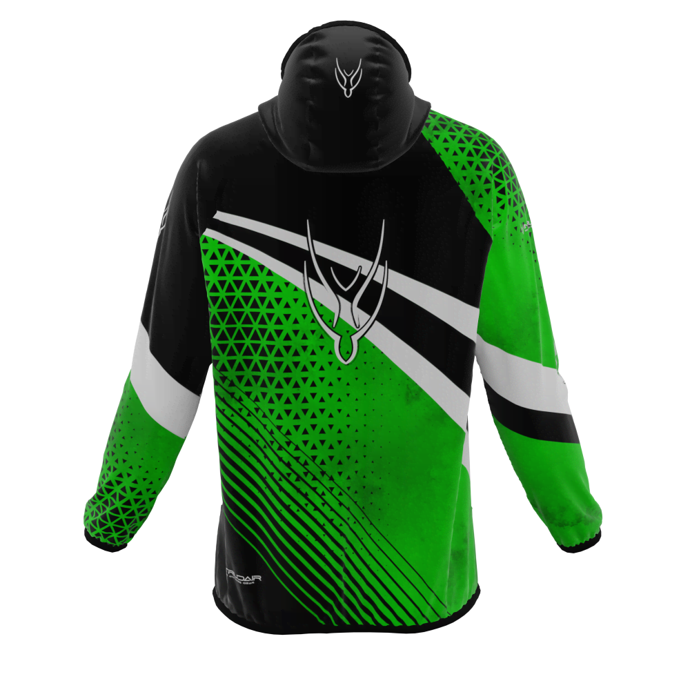 Intrudair® [Pre-Order] Old-Green Printed Softshell Jacket [Hood]