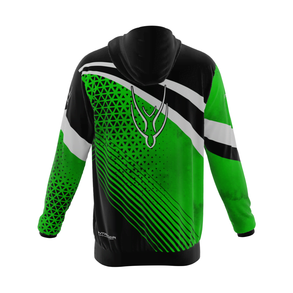 Intrudair® [Pre-Order] Old-Green Printed Hoodie
