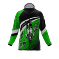 Intrudair® [Pre-Order] Old-Green Printed Softshell Jacket [Hood]