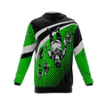 Intrudair® [Pre-Order] Old-Green Printed Hoodie