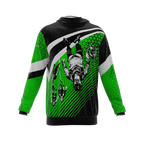 Intrudair® [Pre-Order] Old-Green Printed Hoodie
