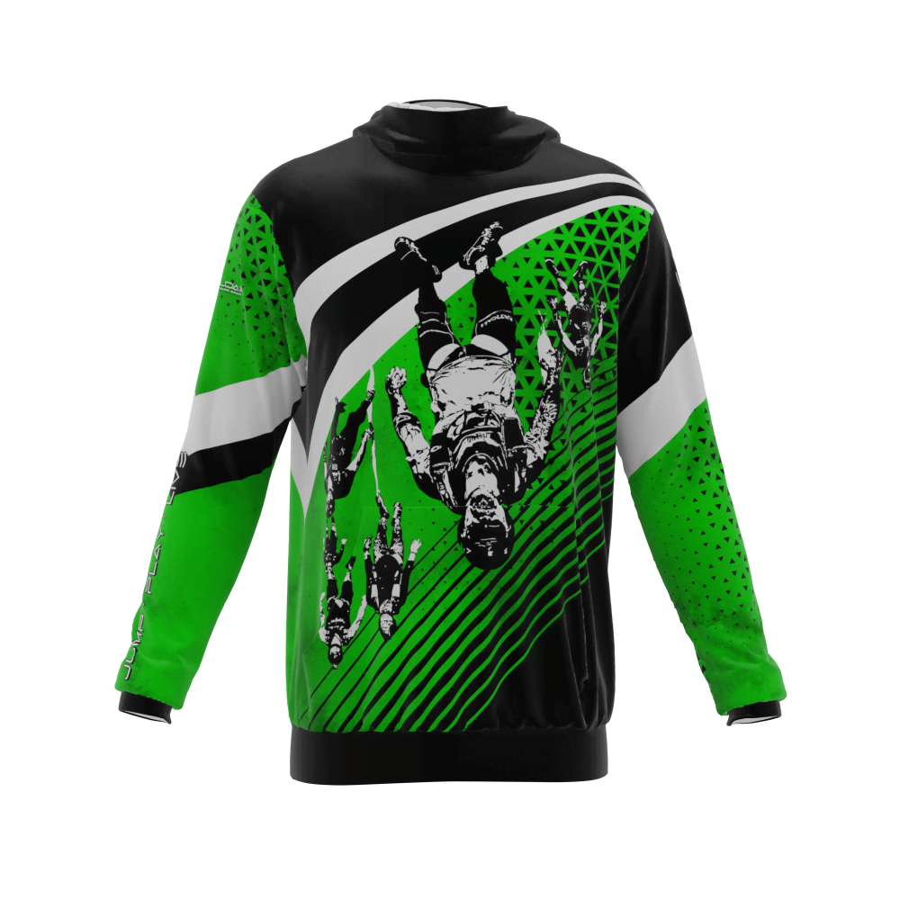 Intrudair® [Pre-Order] Old-Green Printed Hoodie