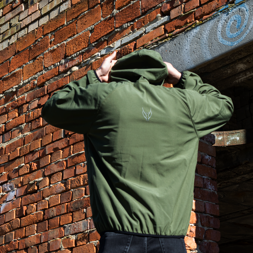 Softshell Jacket Olivegreen [Hood]