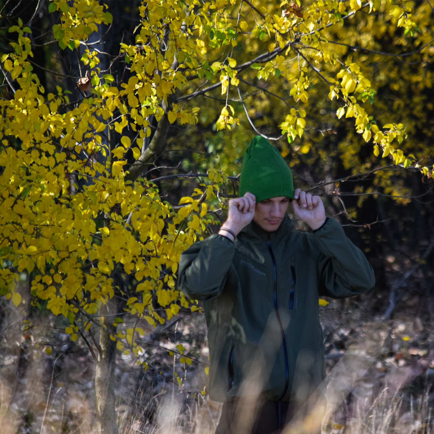 Softshell Jacket Olivegreen [Hood]