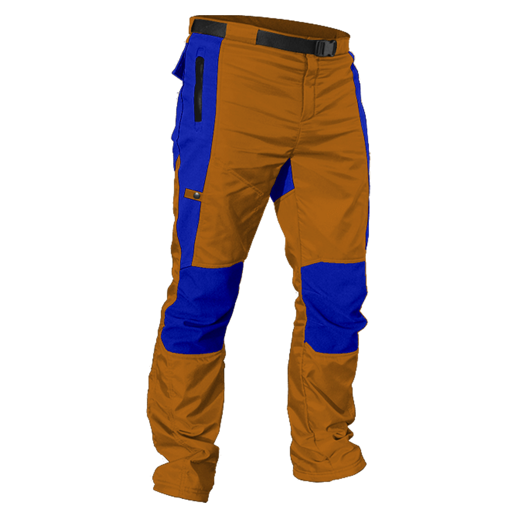 Technical Pants Orange/Blue