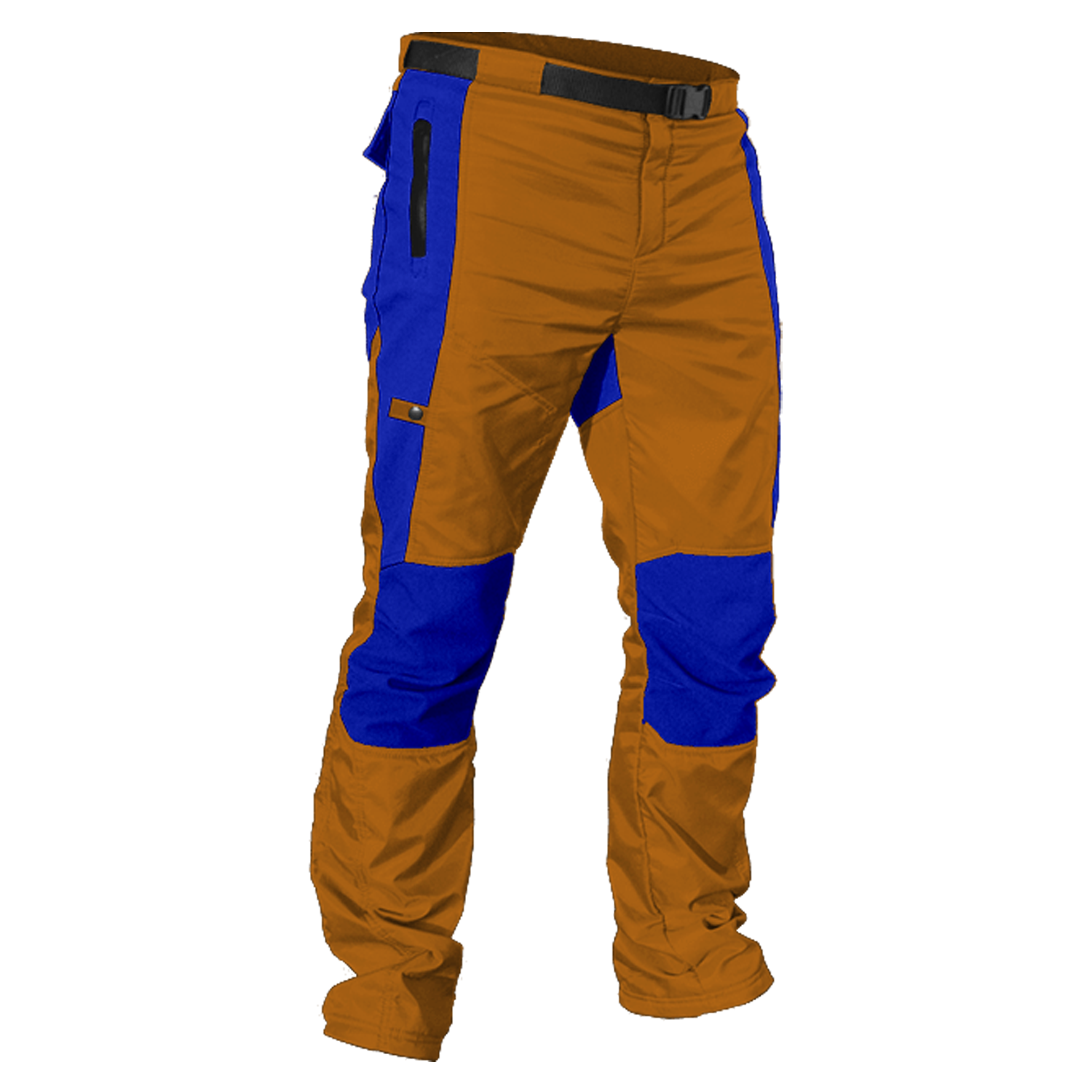 Technical Pants Orange/Blue