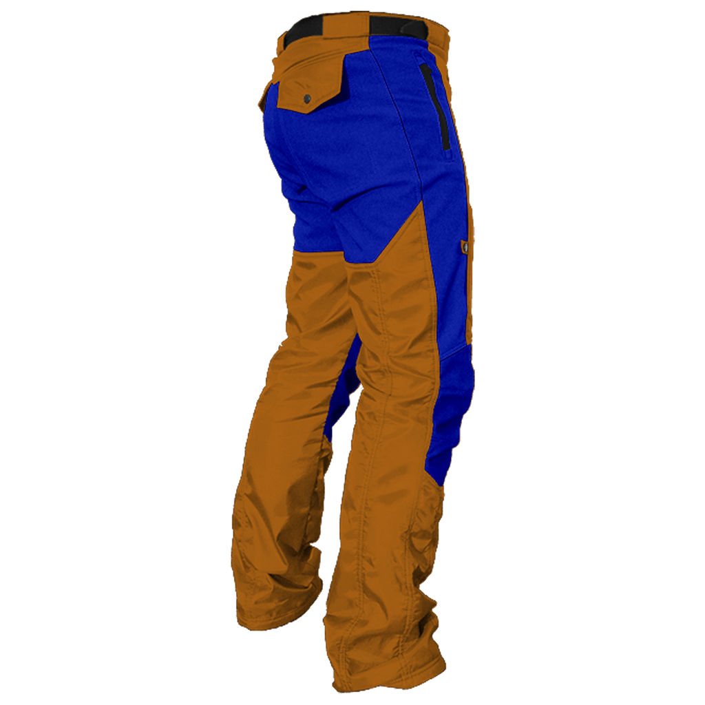 Technical Pants Orange/Blue