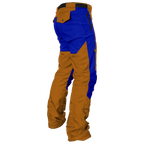 Technical Pants Orange/Blue
