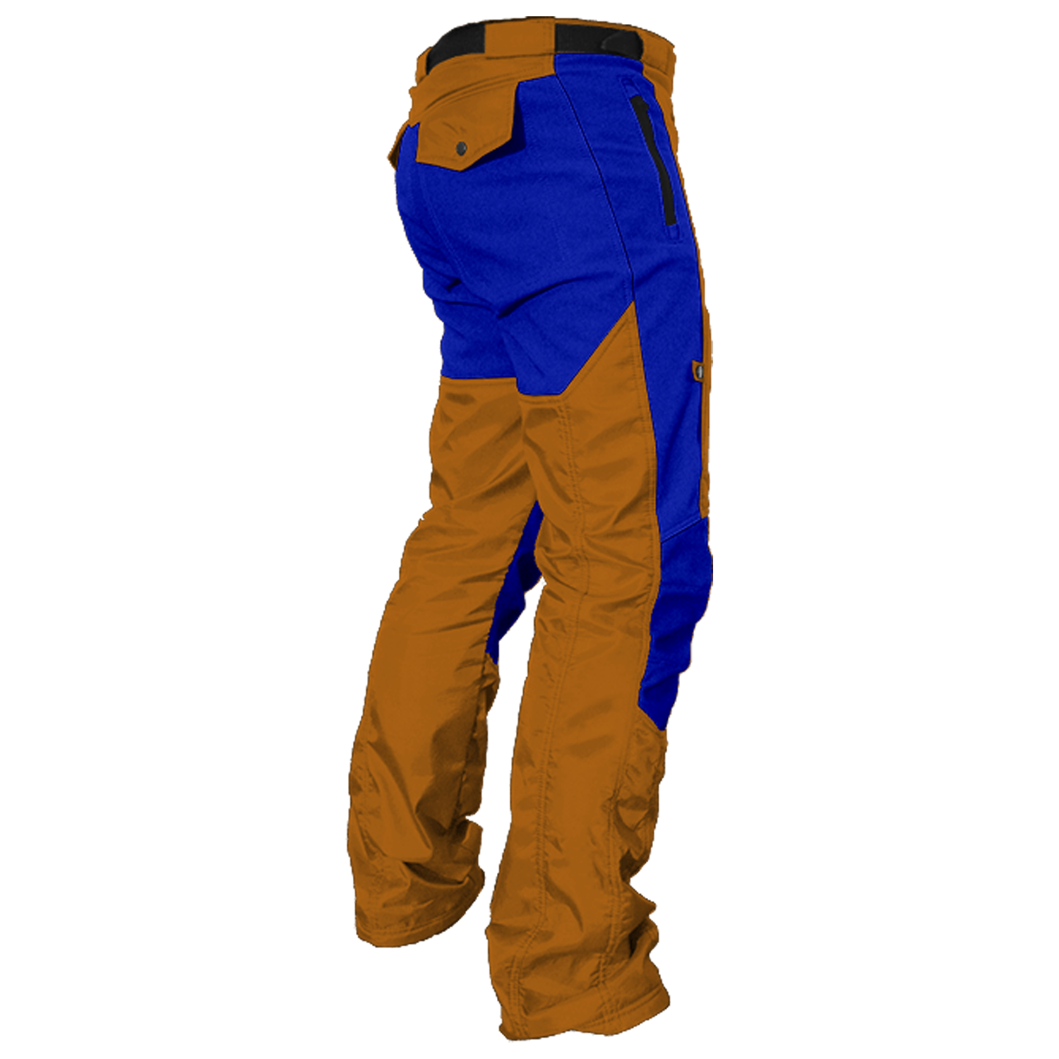 Technical Pants Orange/Blue