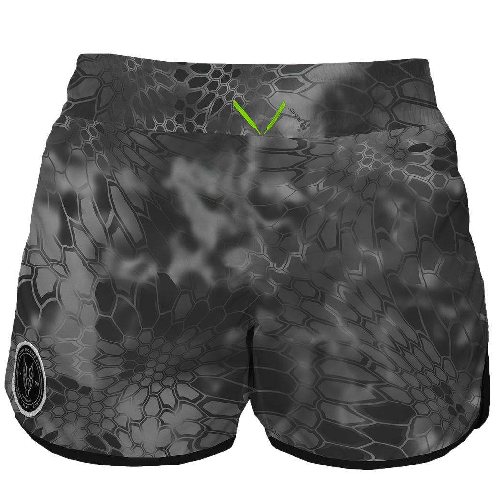 Intrudair Female Board Shorts (Shadow Viper)