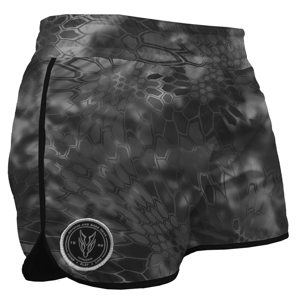 Intrudair Female Board Shorts (Shadow Viper)