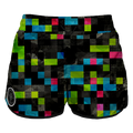 Intrudair Female Board Shorts (Pixel Glitch)