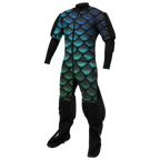Intrudair® Printed RW Suit Printed Scales Size XL