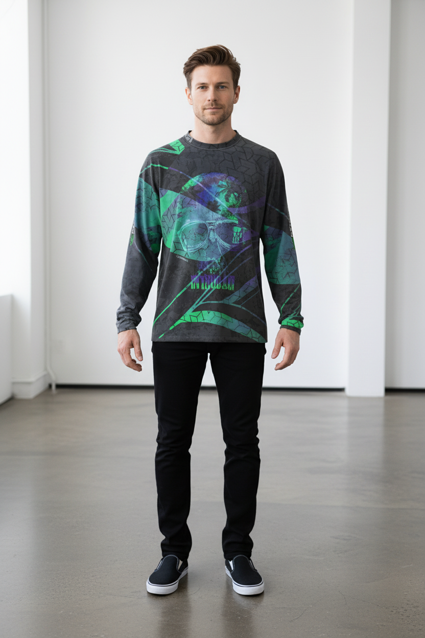 Intrudair® Jersey Psy-Skull [LONG]