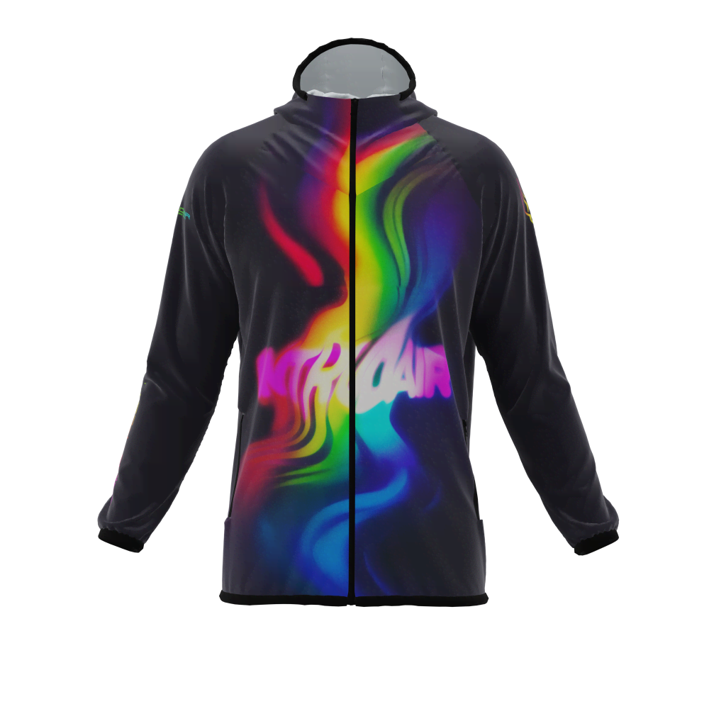 Intrudair® [Pre-Order] Rainbow Printed Softshell Jacket [Hood]