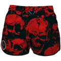 Intrudair Female Board Shorts (Red Skull)