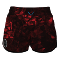 Intrudair Female Board Shorts (Red Void)