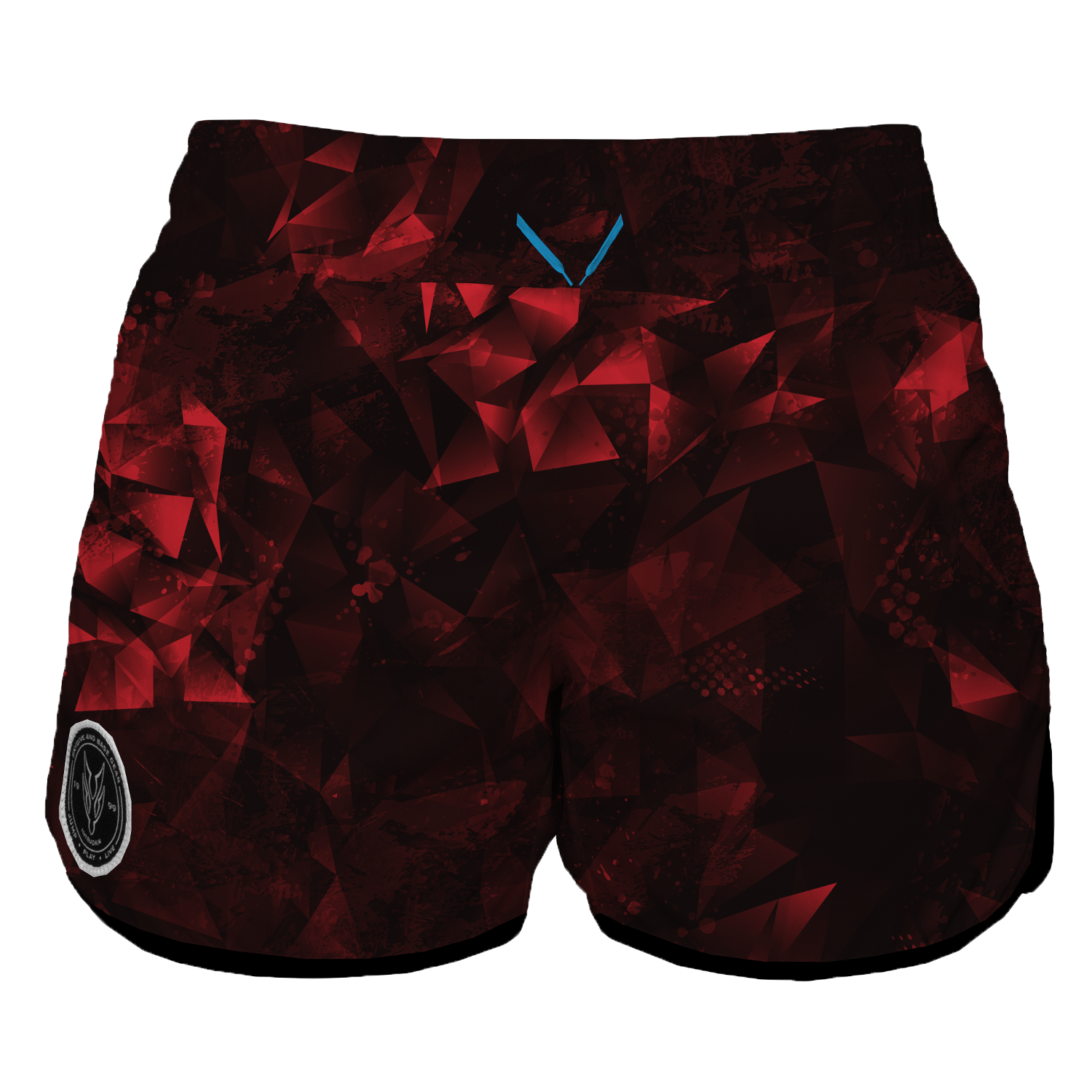 Intrudair Female Board Shorts (Red Void)