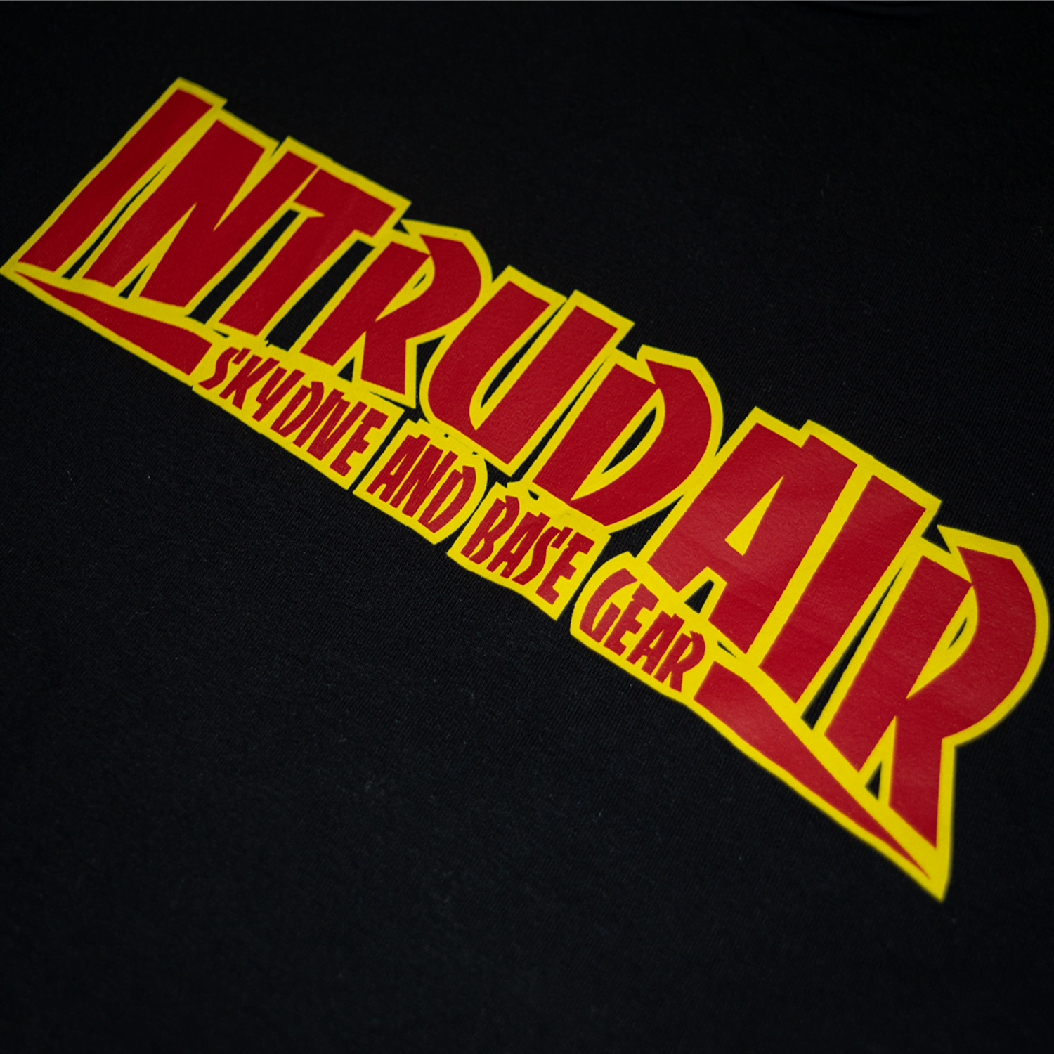 Intrudair T-Shirt Trasher style Red