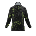 Intrudair® [Pre-Order] Triangle-Olive Printed Softshell Jacket [Hood]