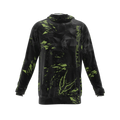 Intrudair® [Pre-Order] Triangle-olive Printed Hoodie