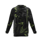 Intrudair® [Pre-Order] Triangle-olive Printed Hoodie