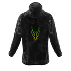 Intrudair® [Pre-Order] Triangle-Yellow-green Printed Softshell Jacket [Hood]