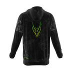 Intrudair® [Pre-Order] Trianlge-yellow-green Printed Hoodie