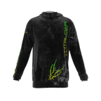 Intrudair® [Pre-Order] Trianlge-yellow-green Printed Hoodie