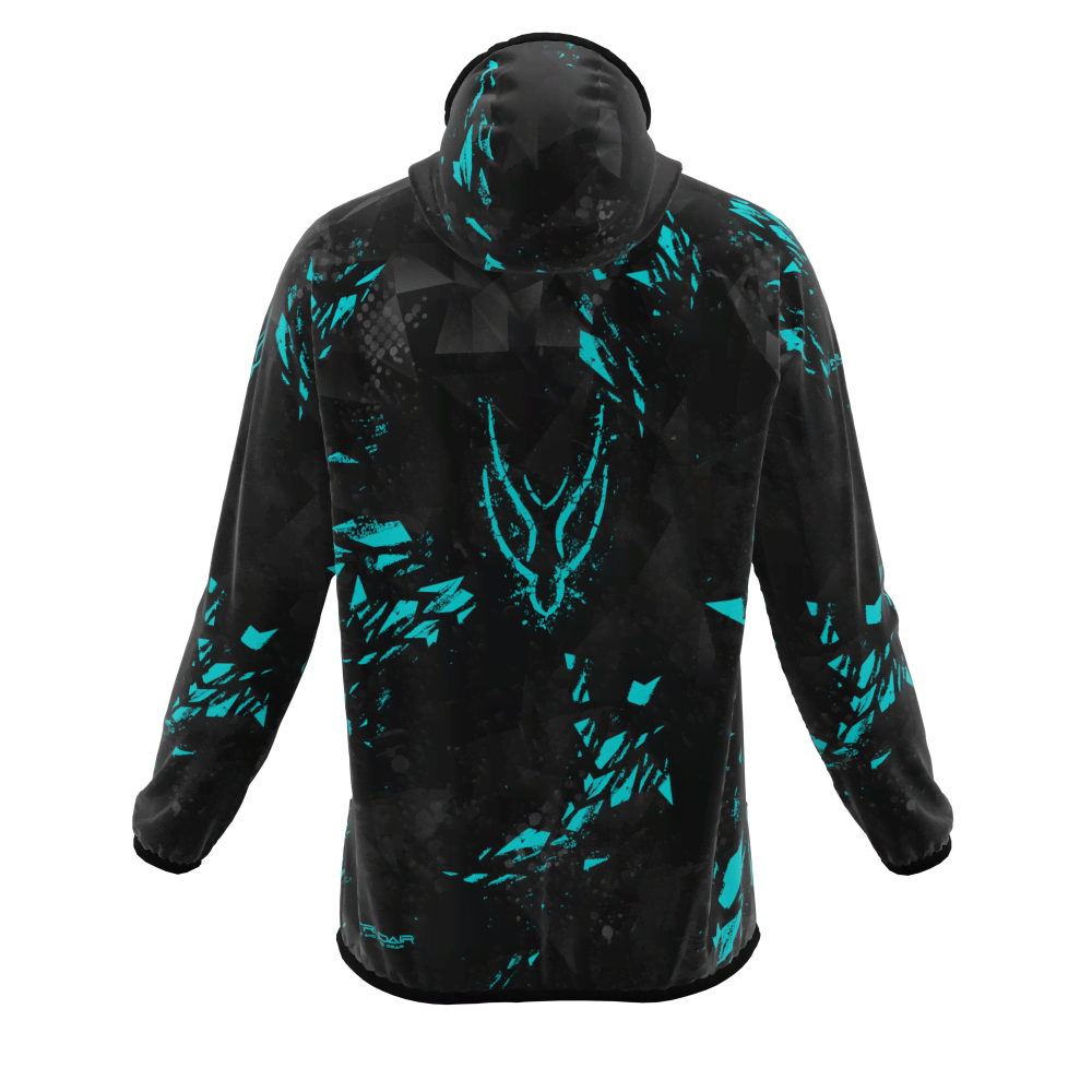 Intrudair® [Pre-Order] Triangle Printed Softshell Jacket [Hood]
