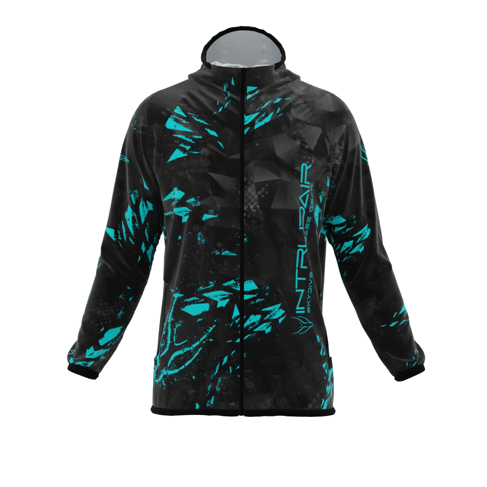 Intrudair® [Pre-Order] Triangle Printed Softshell Jacket [Hood]