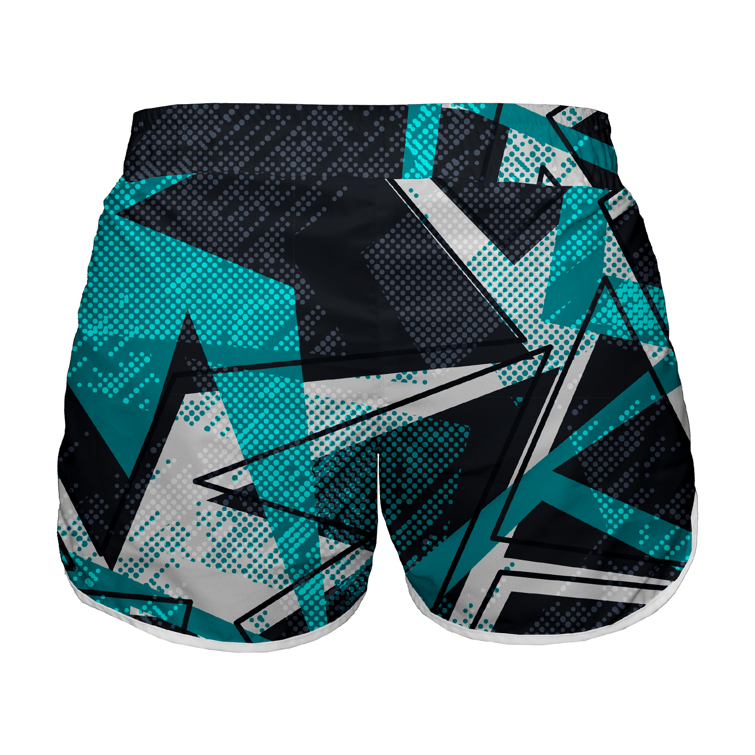 Intrudair Female Board Shorts (Aqua Mesh)