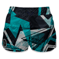 Intrudair Female Board Shorts (Aqua Mesh)