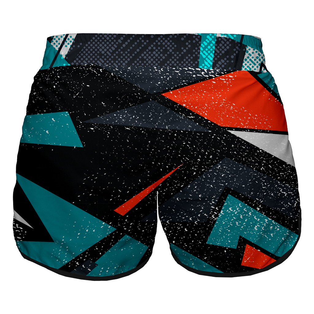Intrudair Female Board Shorts (Shattered Reef)